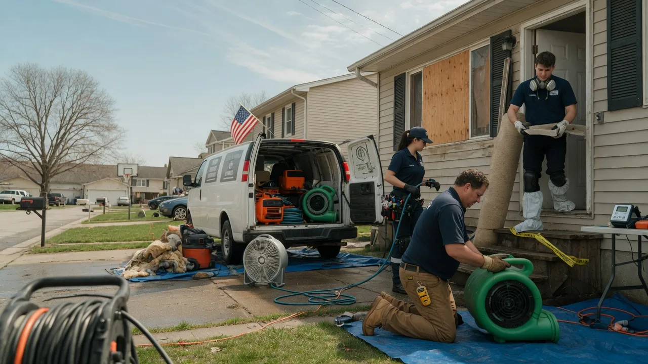 Water Damage Restoration in Enon, OH near me